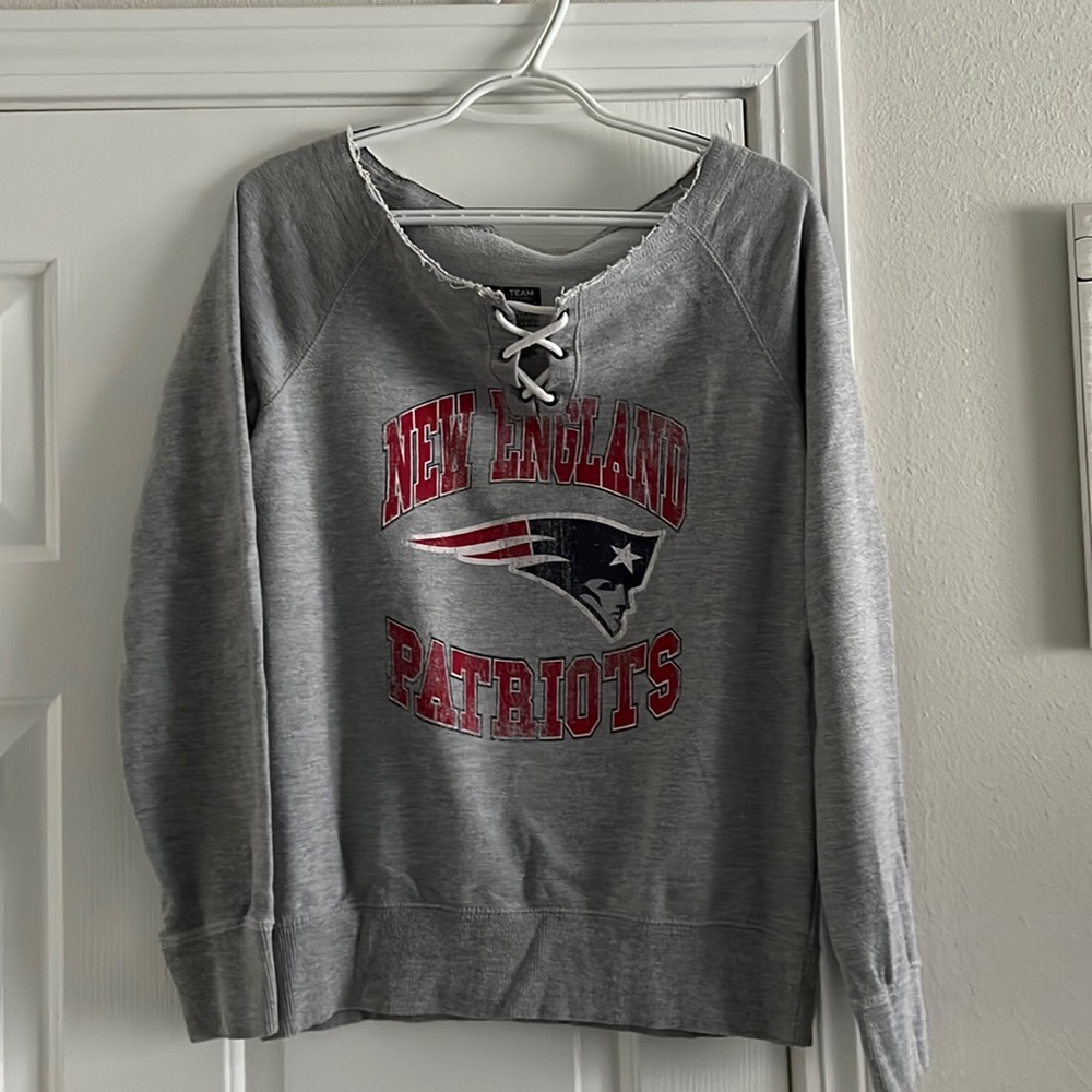 New England Patriots sweatshirt